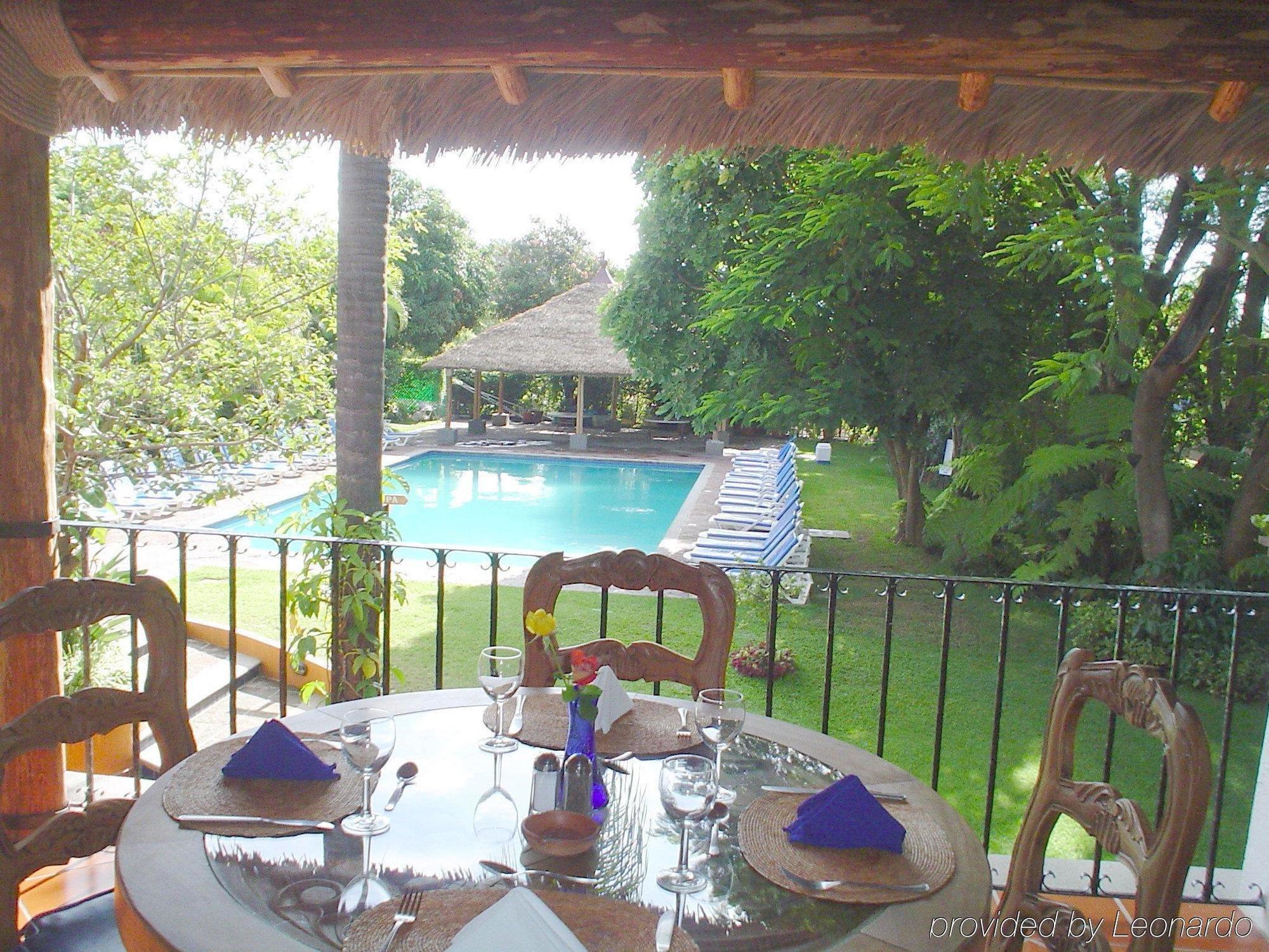 Hotel Spa Posada Tlaltenango Cuernavaca Restaurang bild